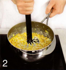 крем суп кукурузный +с креветками